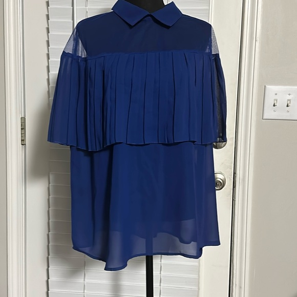Ashley Stewart Tops - Royal blouse